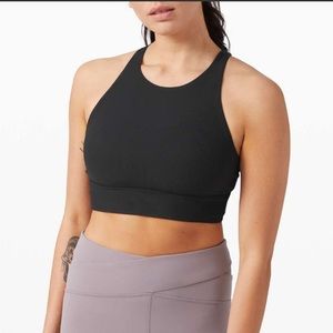 Lululemon Energy Bra High Neck Long Line Medium Support